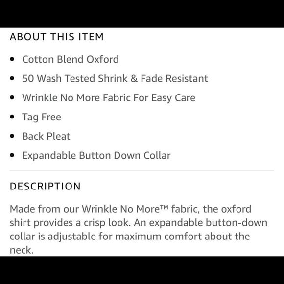 5 Piece French Toast Oxford Button Down Dress Shirts for School, Church, Etc. - Picture 7 of 8